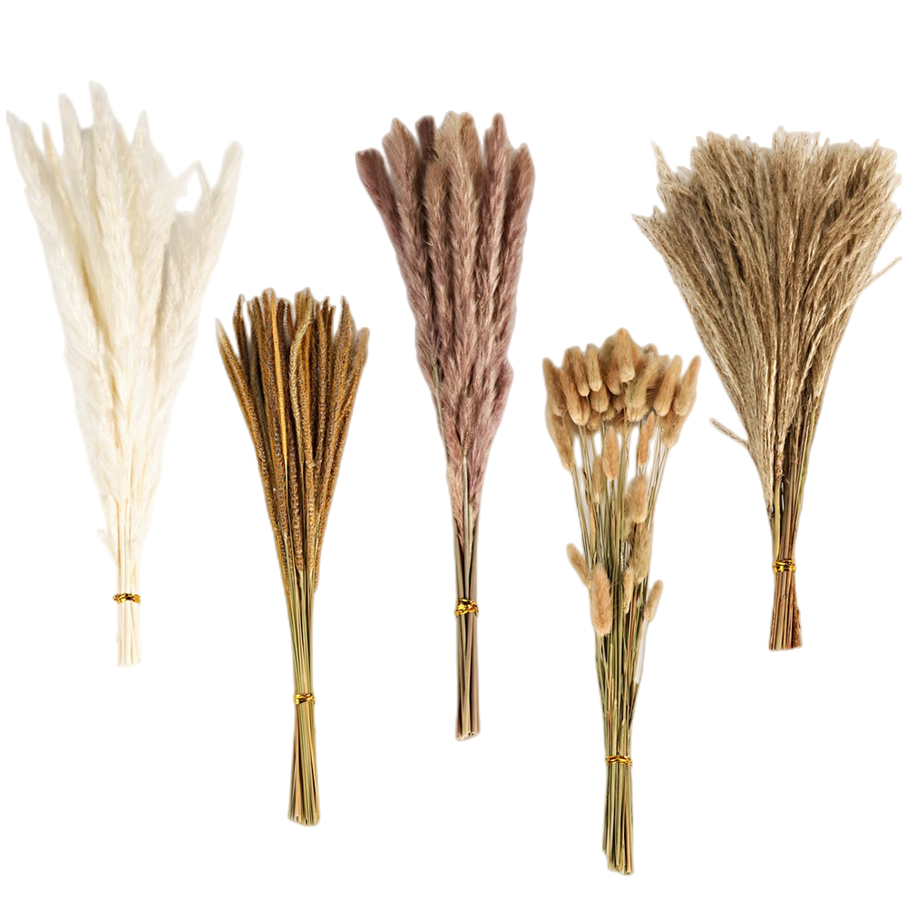 Dried Flower Bunch - Autumn Vintage Mixed Dried Flower Bouquet,