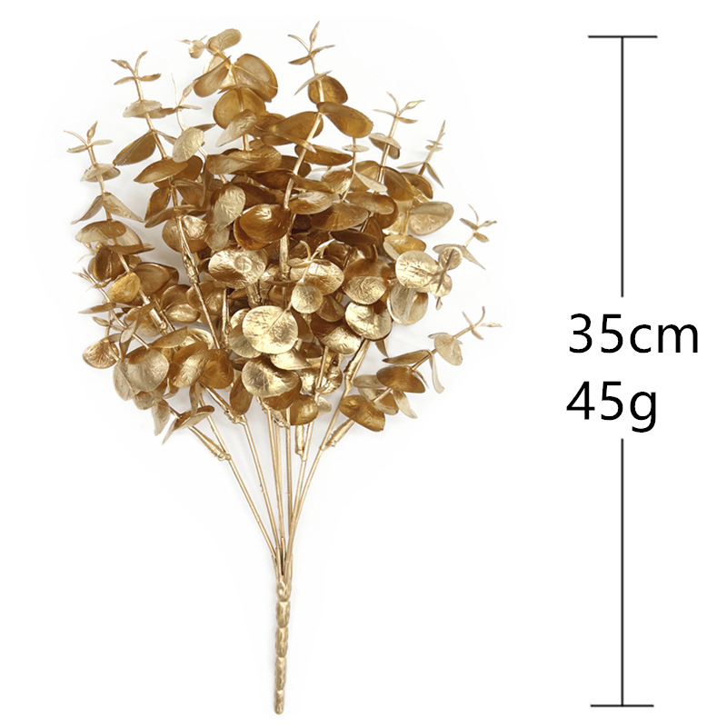 Artificial Flower Golden Silve - огляд і ціна Dried Flower Bunch