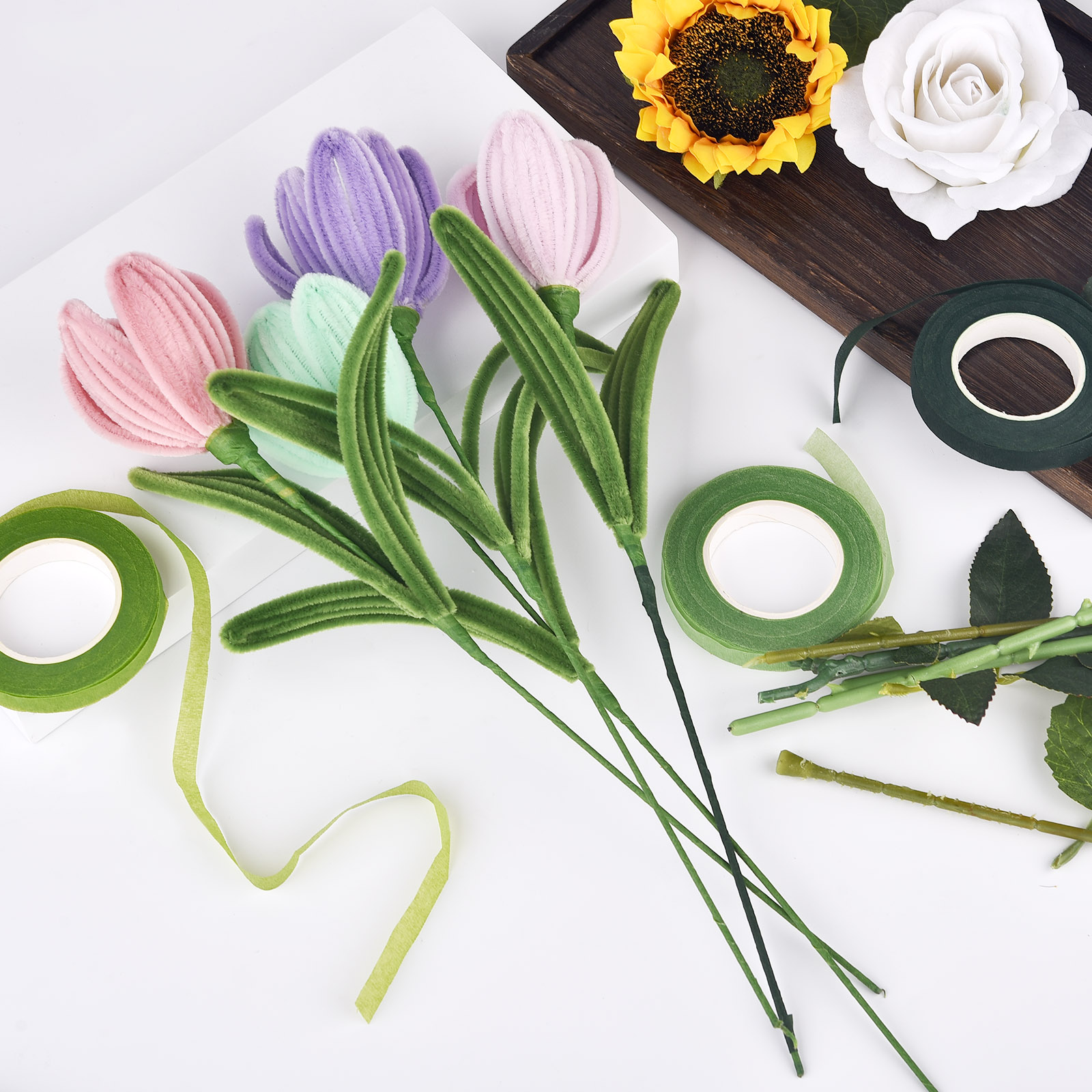 30yards Floral Stem Tape Corsa - огляд і ціна Florist Flower Supply
