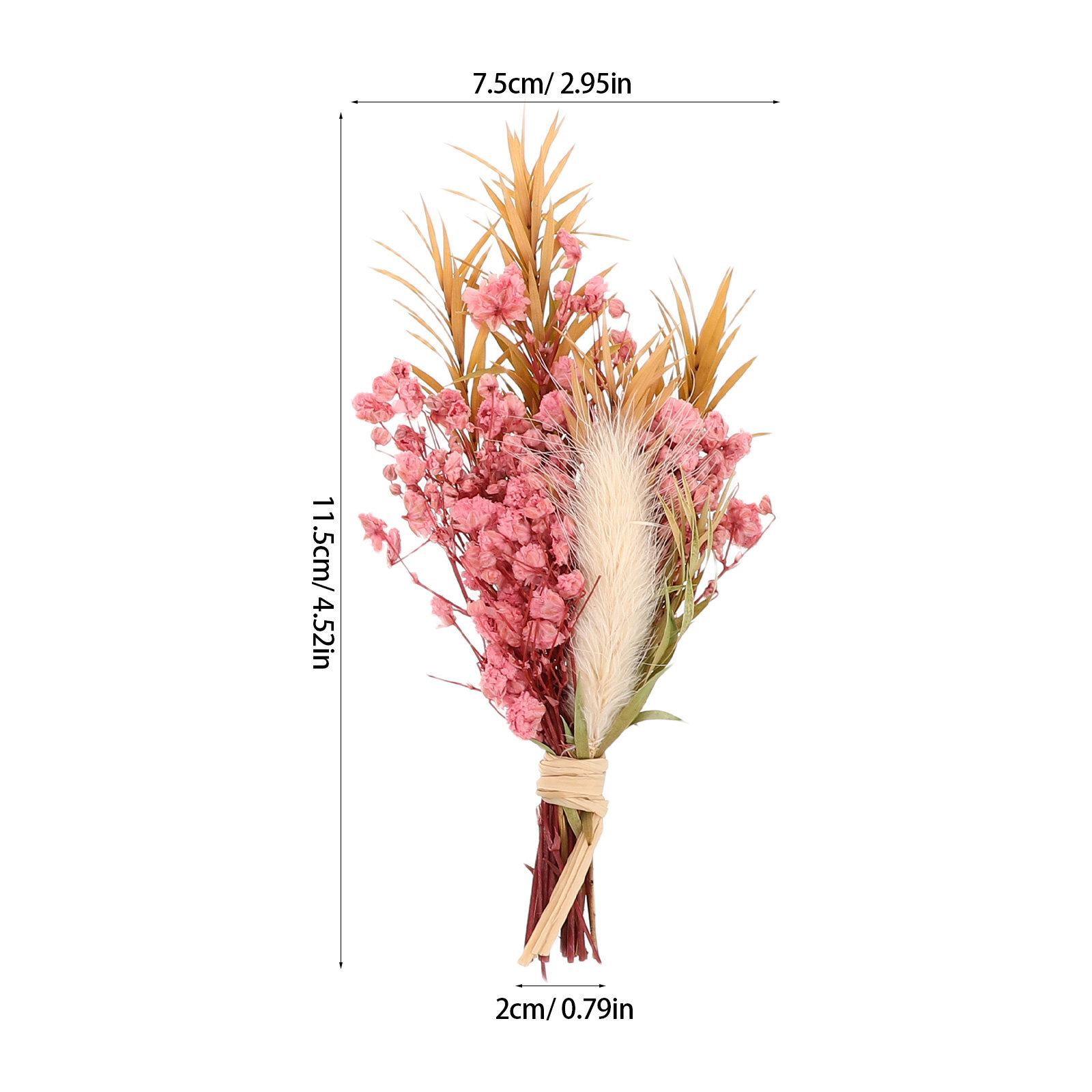 3Pcs Mini Dried Floral Bouquet - огляд і ціна Dried Flower Bunch