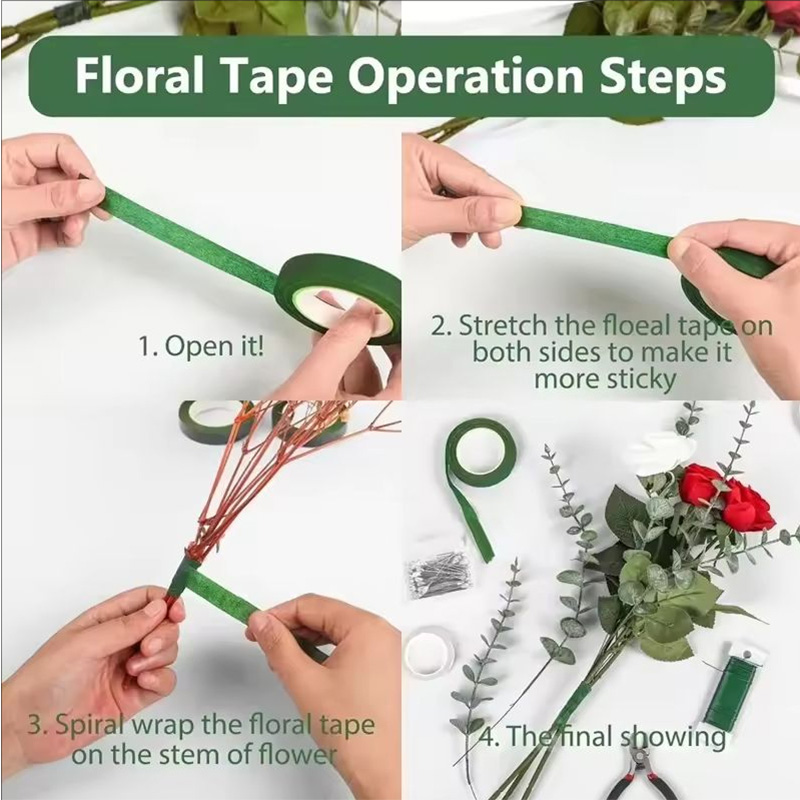 30 Yard 12MM Floral Stem Tape  - огляд і ціна Florist Flower Supply