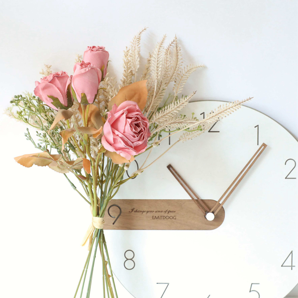 40cm Pink Artificial Flower Fo - огляд і ціна Dried Flower Bunch