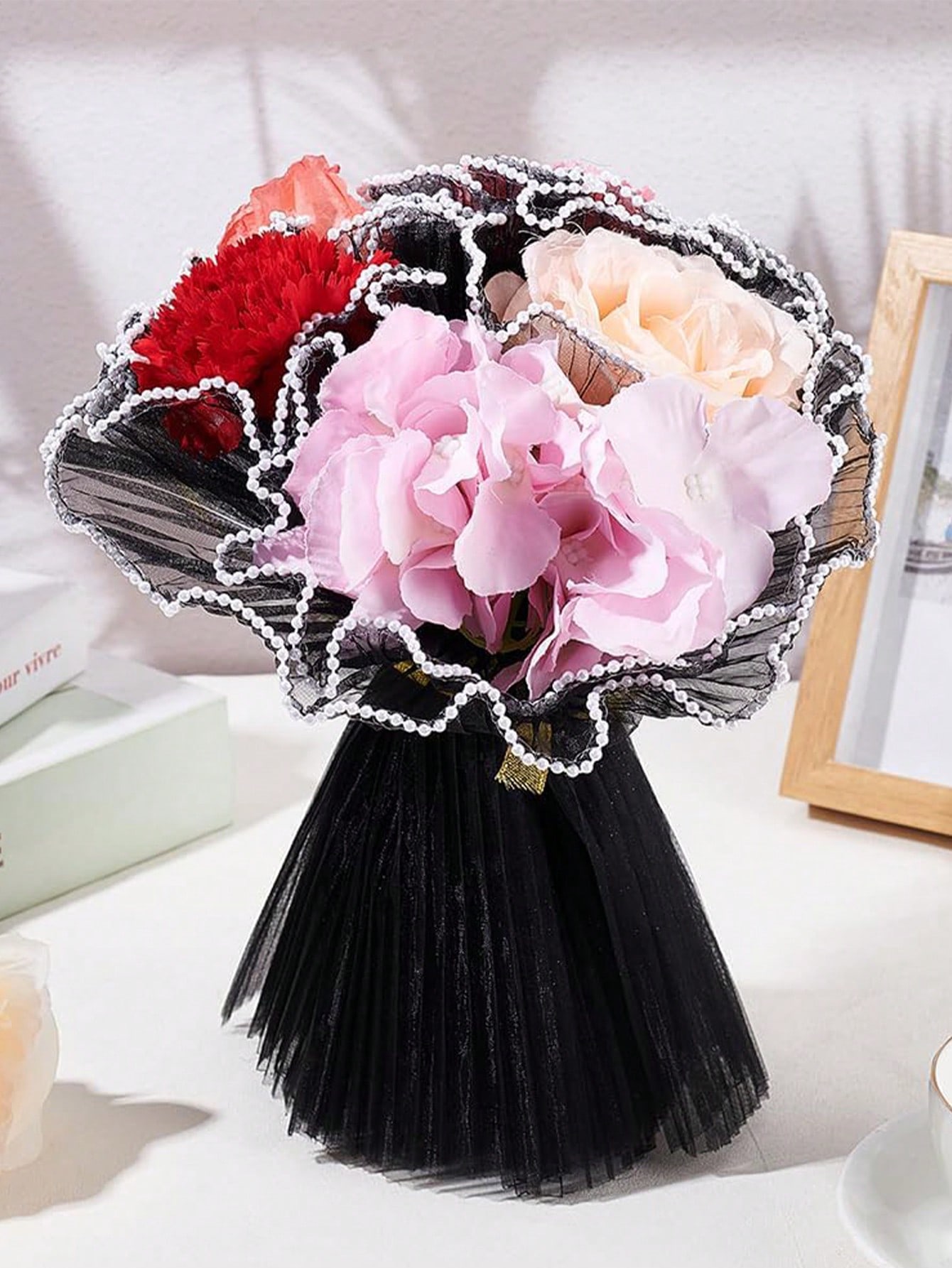 4Yards Faux Pearl Edge Flower  - огляд і ціна Florist Flower Supply