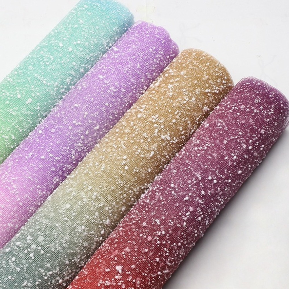 Gradient Snow Dot Yarn Mesh Pa - огляд і ціна Florist Flower Supply